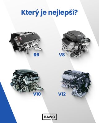 R6, V8, V10 nebo V12? Hlasuj 🔥⬇️